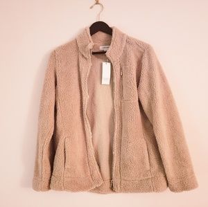 calvin klein zip front jacket